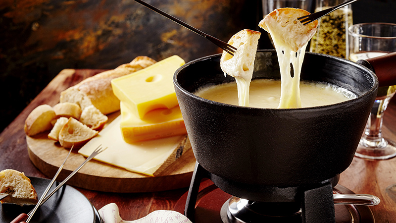 fondue de queso
